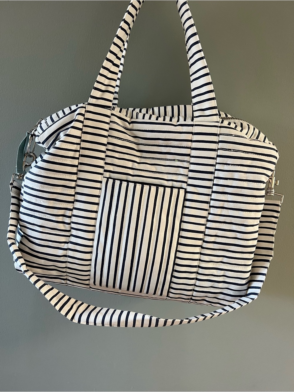 Pehr Diaper Weekender Bag Stripes Away